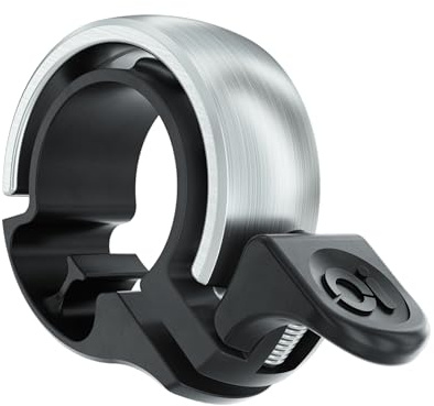 Oi Bell Aluminium Bike Bell, Small/22.2mm, Silver