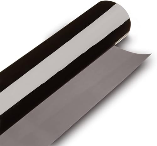 Film Teinté Voiture BLACKGLASS IX® Rouleau de Qualité Pro pour Vitres et Véhicules (70% TLV, 6mx65cm, 2 Épaisseurs, Light Smoke) Film Solaire Anti-Reflet Anti-Regard - Mode d’Emploi