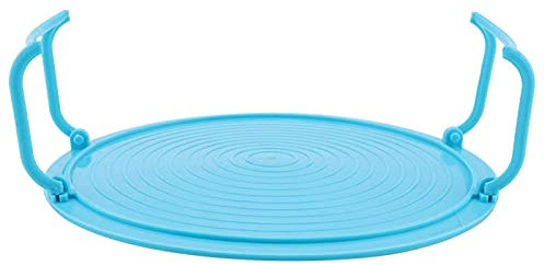 Cyrank Grille Basse pour pour Four à Micro-Ondes, Grille de Cuisson Plateau de Grille à Micro-Ondes Support de Micro Onde, 23.5cm