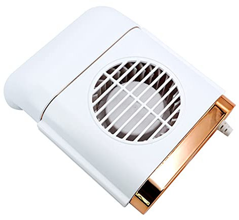 Auto Kfz Lüfter, Asudaro Auto Ventilator Mini USB Auto-Kühlluftventilator Gebläse 12V Auto-Fans Kühlluftventilator mit 3-Gang-Kühler Universal Ventilator Lüfter für Wohnmobil SUV Van Truck RV,Weiß
