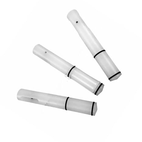 3-in-1-Ventilstangen-Ersatzteile mit Dichtungsringen, Ersatz for Softeismaschinen, 2 Seitenstangen + 1 Mittelstange