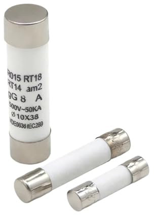 Keramik-Sicherung 10 stücke Keramik Schmelzsicherungen 5x20mm 6x30mm 10x38mm Flinke Rohrsicherungen 250/500V 0,5 1 2 3 4 5 6 8 10 15 16 20 32A AMP Sicherung(4 A,10_5 X 20MM 250V)