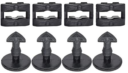 SPONGL Screw, Bumper, Trailer Eyelet, Cover Clip, Screws, Trim, Screw Cap, Insert Set for Evoque Discovery 3 4 Bumper - Radiator Grill Clips