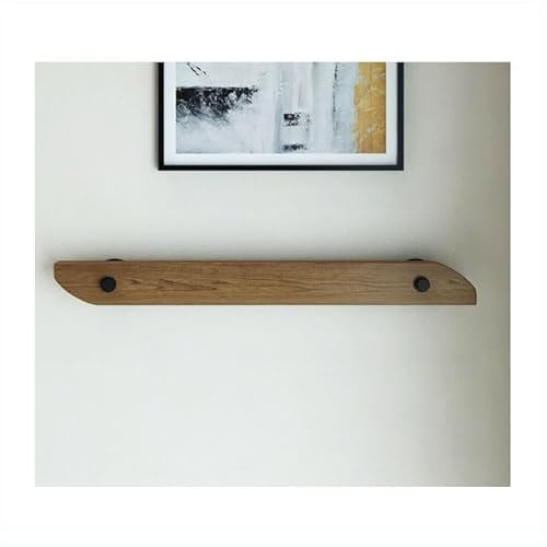 Stair Handrail, Wooden Handrail, 30-180cm Length, Stair Railing, Indoor Wall Handrail, Natural Wood, Easy To Install(2ft/60cm)
