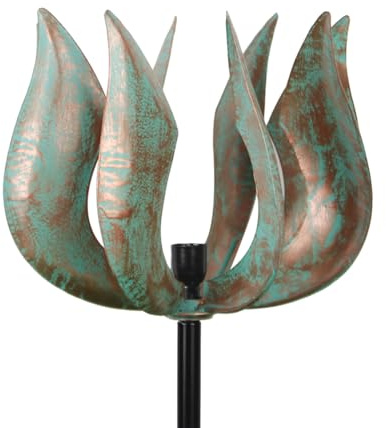 Viveta Wind Spinners Outdoor - 360 Degrees Swivel Kinetic Wind Spinner- Metal Wind Sculptures & Spinners for Outdoor Yard Lawn Garden