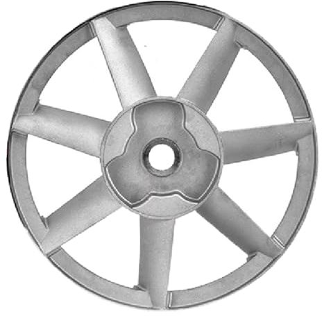 FewNvWa Polea de motor para compresor de aire, rueda de ranura simple para soporte, D26.5cm de Espesor
