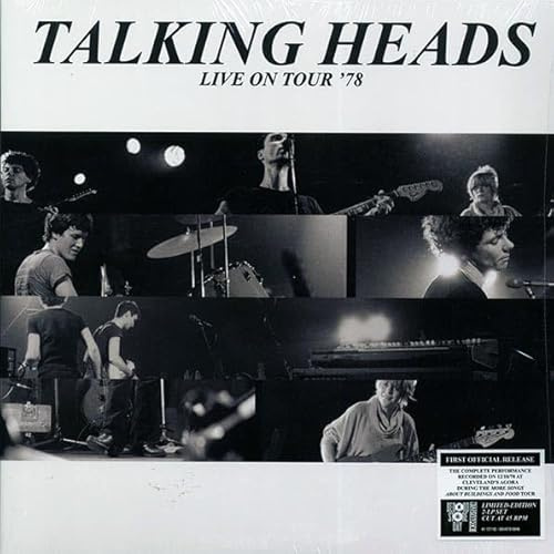 TALKING HEADS LIVE ON TOUR 78 - NEW SEALED RECORD STORE DAY 2025 LTD EDITION CUT AT 45 rpm DOUBLE VINYL LP
