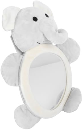 CONGARTENO Specchietto Retrovisore Di Sicurezza Per Auto a Forma Di Animale, Specchio Plastico Resistente Per Ragazzo Ragazza, Accessorio Per Controllo Visivo e Decorazione Interna Veicolo