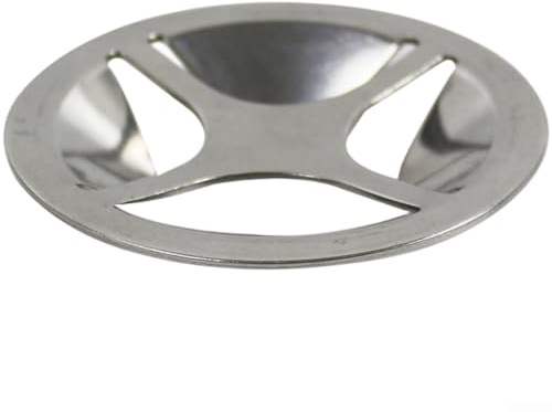 Stainless Steel Sink Strainer Filter Mesh, 77mm Diameter Designed For Kitchen Drains Reinforced For Fast Water Flow