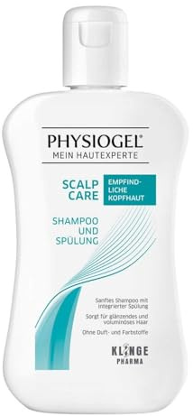 Physiogel Scalp Care Shampoo und Spülung, hypoallergen - Für trockene und empfindliche Kopfhaut, 250ml