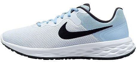 NIKE Herren Revolution 6 Next Nature Sneaker, Fußballgrau/Schwarz-Cobalt Bliss-White, 44 EU