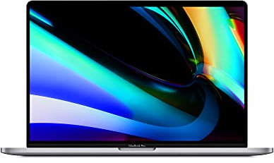 2019 Apple MacBook Pro with 2.6GHz Intel Core i7 (16-Inch, 16GB RAM, 512GB SSD) (QWERTY English) Gris Espacial (Reacondicionado)
