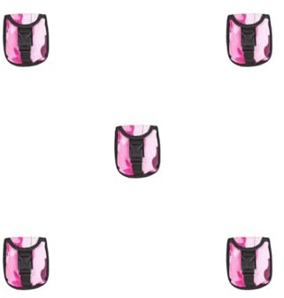 5 Set Tauchgewichte Tasche Wasserdicht Nylon Tauchgewichte Taschen Gute Tragfähigkeit Solide Gürteltasche Schnorcheln Tauchen Rosa Camouflage