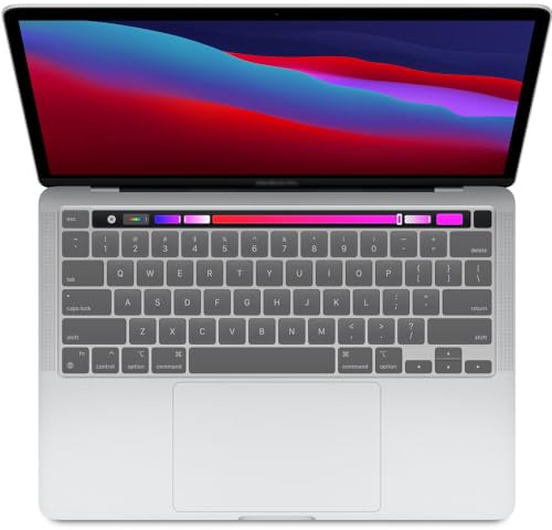 MiNGFi TPU MacBook Tastaturschutz,Esc-Taste & Touch Bar, US/ANSI | Für MacBook Pro 13 M1/M2 A2338 (2020-2023), A2289 (2020), A2251 (2020-2021), Pro 16 A2141 (2019-2021), TPU, Transparent