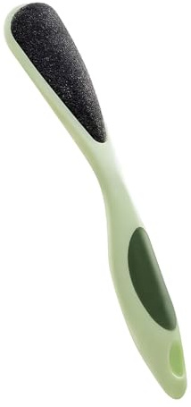Garegce Lima per piedi per pelle dura, raschietto confortevole per piedi, rimozione delicata delle cuticole, rimozione della pelle dura per piedi e mani (verde)