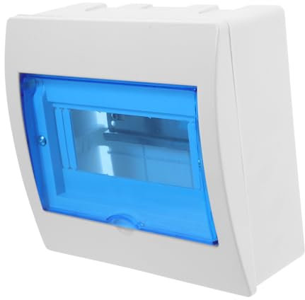 Homoyoyo Electrical Breaker Box Weatherproof Distribution Box for Construction and Residential