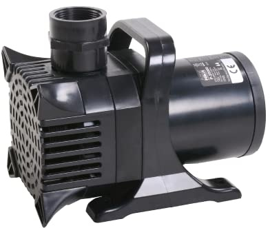 Pompe de bassin AquaForte P-35.000, 650 watts, débit max. 35 m3/heure, hauteur de refoulement max. 8,5 mètres, hauteur de refoulement extra forte, pompe jusqu'à 6 mm de particules de saleté