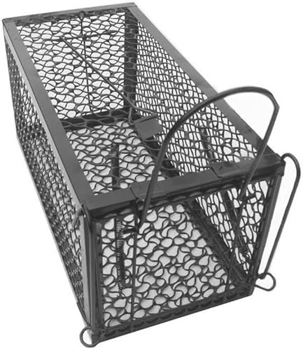 skycabin Trampa Humanitaria para Ratones y Roedores – Jaula de Metal Reutilizable, No Letal, Segura para Mascotas y Niños, Uso en Interiores y Exteriores, Fácil de Atrapar y Liberar