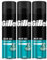 Gel da barba sensibile per uomo, profumo originale, confezione da 3 - Gel da barba liscio per pelli sensibili, kit da barba per uomo essenziale