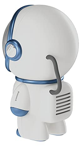 Brrnoo Haut-parleur AI, Haut-parleur Vocal Intelligent, Horloge, Veilleuse, Cadeau (WHITE)