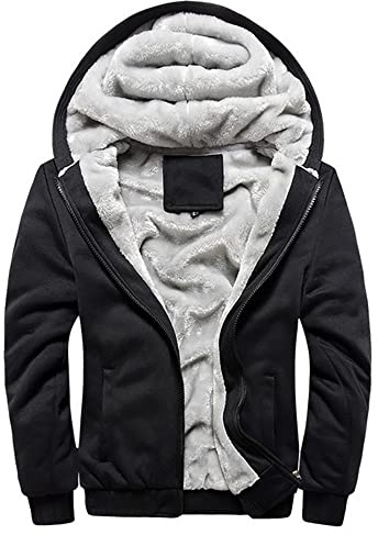 MANLUODANNI Herren Hooded Blouson