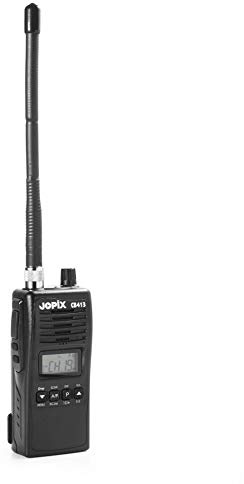 Jopix cb-413 – Talkie-walkie Professionnel, Couleur Noir