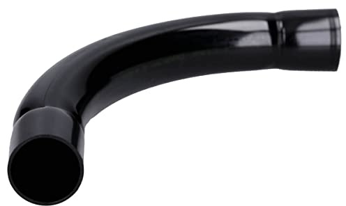 5 Stück Voxura Rohrbogen Rohr-winkel 90 Grad für Kunststoff-Stangenrohr Ø 32mm schwarz