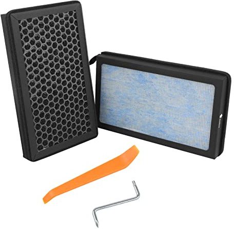 Filtro aria T-s-la Model 3/Y (2016-2024), filtro aria cabina HEPA, 2 confezioni di [carbone attivo], [kit valore], con utensili smontabili