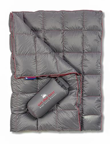Get Out Gear Mega Puffy Daunendecke, Grau
