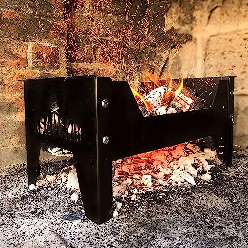 Brasero - Braciere in ferro argentino asado brasero parrilla, braciere rimovibile (braciere + attrezzi per fossa)