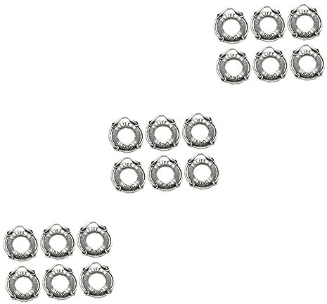 COHEALI 3 Sets Schmuckherstellungsset Legierungsanhänger Charms Für Halsketten Armbänder Charm- -set 20 Stück * 3