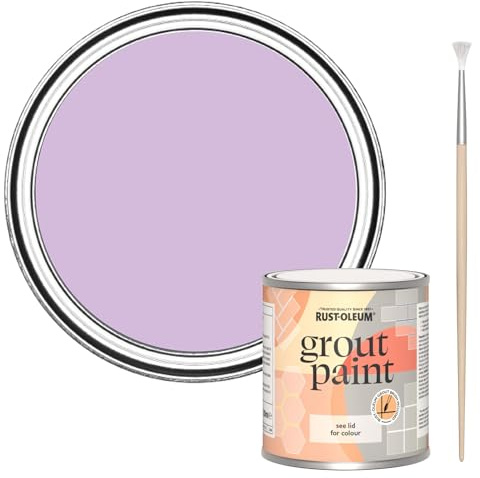 Rust-Oleum Purple Ultra-Durable Grout Paint - Violet Macaroon 250ml