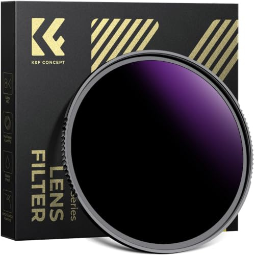 K&F CONCEPT 62mm Filtro ND100000 Cámara Eclipse Solar EN ISO 12312-2:2015