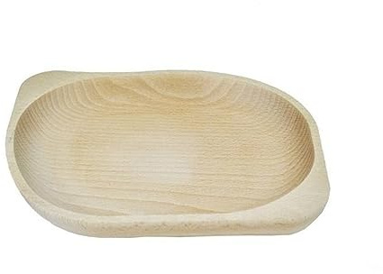 Wooden World - Assiette décorative en bois pour servir des plats et des apéritifs - rectangulaire GRAND