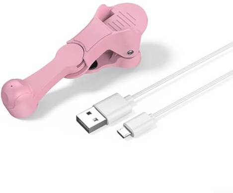 Auto-Klicker für Smartphone – schnelles und effizientes Spielen, Live-Übertragung, tragbares Design, schwarz/rosa, für nahtloses Tippen (Rosa)