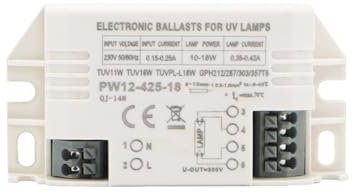 ZMZYELPECB 4-18W Universal Electronic Ballasts AC220V For UV Lamp Ultraviolet Germicidal Disinfection Lamp UVC Sterilizing Lights