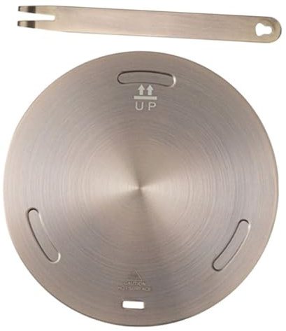 PHENOFICE Plaque Diffuseur de Chaleur Induction 28 Cm Acier Inoxydable Adapté pour Ustensiles Cuisine, Convertisseur Thermique Compatible Cuisinière à Induction, Usage Maison et Cuisson