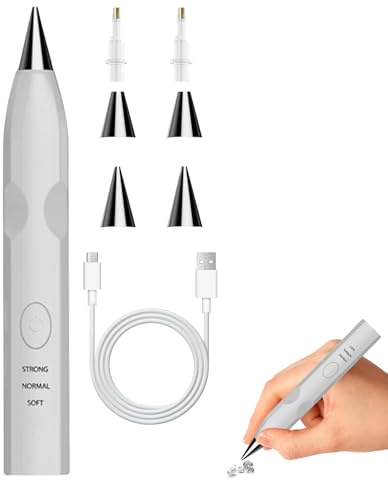 Stylo pour peinture diamant Outil Sans Fil Rechargeable De Conception De | Stylo de strass 3 niveaux avec Pour Ongles Bijoux Cadres