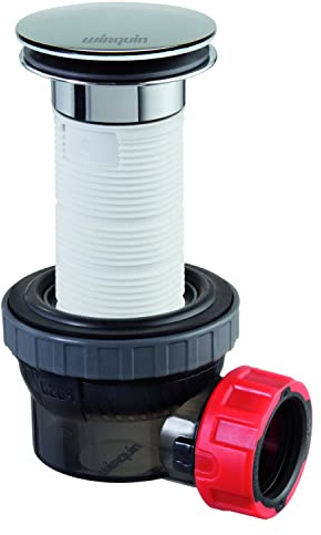 Wirquin 30721244 - Siphon et bonde 100 mm à clapet Quick-Clac Nano 6.7
