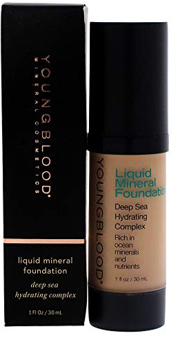 Youngblood Liquid Mineral Foundation In Pebble 30 Ml