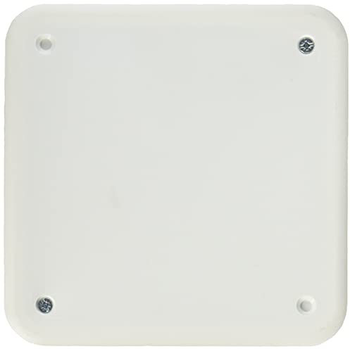 Kopp 341304001 Junction Box with Lid 100 x 100 x 50 mm, Black, 100x100x50mm