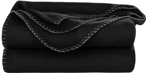 Tarrington House Fleecedecke 150x200cm Kuscheldecke Wohndecke + 1 HLKauf Notizblock