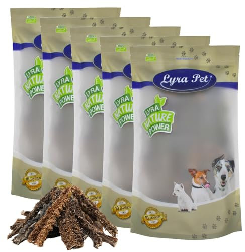 Lyra Pet® 5 kg Lammpansen 5000 g Kausnack Hundefutter Pansen Kauartikel