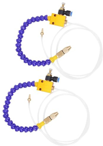 Sistema de Pulverización de Lubricación de Refrigerante de Niebla de 2 piezas para Taladro A de Fresado de Torno CNC de Tubo de Aire de 8 mm para Líquid