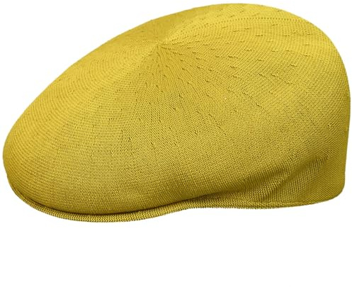 Kangol Tropic Summer Flatcap 504 Schiebermütze Schirmmütze Herrencap Sommercap Damencap Pepe Damen/Herren - mit Schirm Winter Herbst Frühjahr Sommer