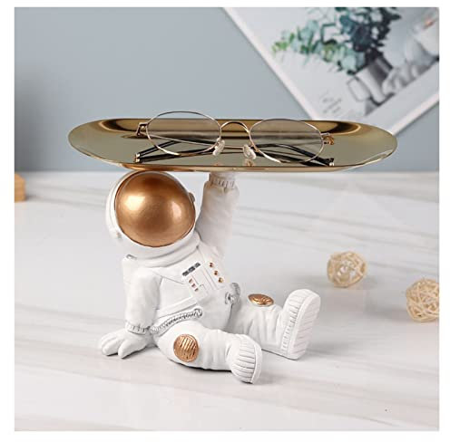 TOMYEUS Brillenständer Brillenhalter Kreative Astronauten Tablett Aufbewahrungsbrillen Stand Astronaut Sonnenbrille Standdekoration Brillenhalter (Color : 2)