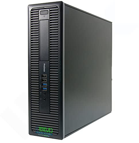 PcRenewed Desktop-PC, A10 3,5 GHz, 16 GB RAM, 512 GB SSD, Office 2019-Paket, Windows 11 Pro (Generalüberholt) (nur PC)