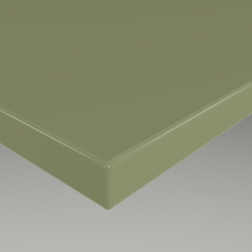 MySpiegel.de Tischplatte Holz Zuschnitt nach Maß Beschichtete Holzdekorplatte Pistazien Grün in 19mm Stärke (120 x 70 cm)