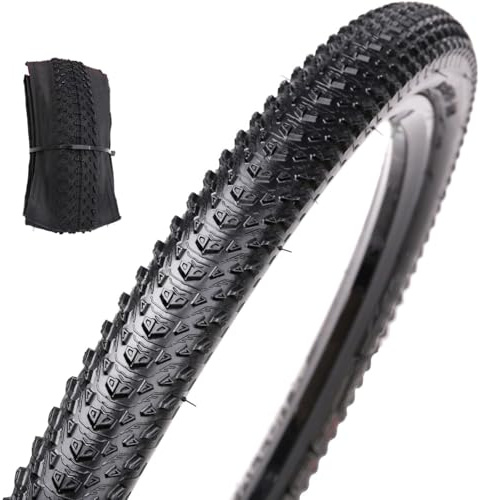Cubiertas MTB 26/27.5/29 Pulgadas, Par Plegable Gomas 26/27.5/29 x 1.95 Pulgadas 60 TPI, Neumático Bicicleta Carretera - para MTB Electro Bici Hibrida Montaña(27.5x1.95)