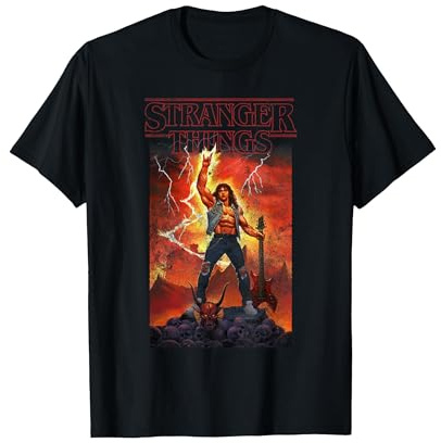 Stranger Things Rock on Eddie T-Shirt